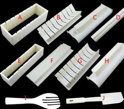 DIY Sushi Mold Kitchen Set